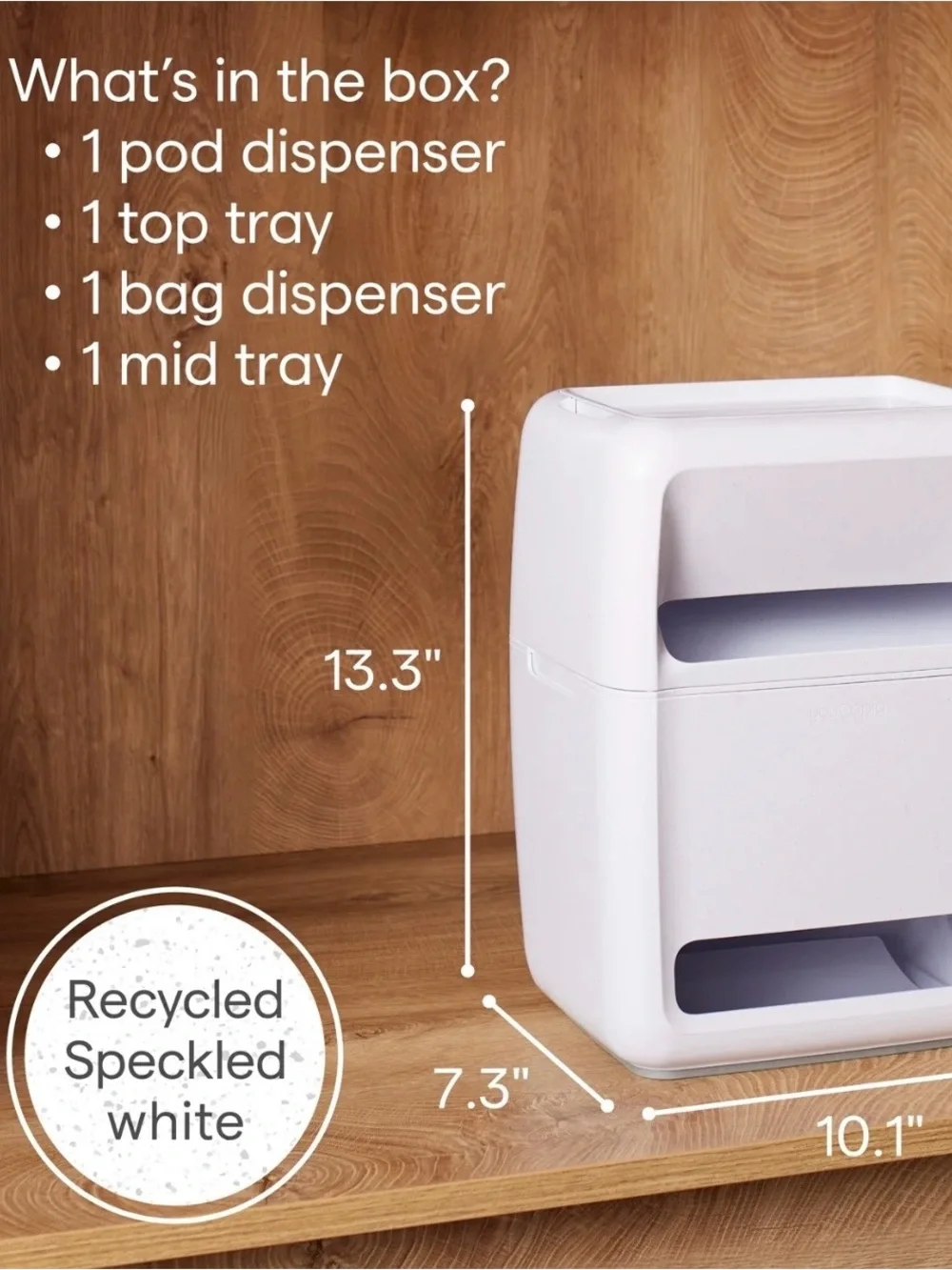 youCopia SinkSuite 2-in-1 Under Sink Trash Bag And Dish Pod Dispenser